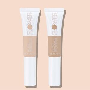 1 set of 2 Flower Beauty Get Real serum concealers